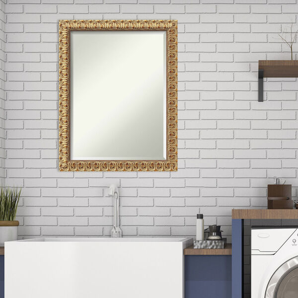 Florentine Gold 22W X 28H-Inch Decorative Wall Mirror, image 3