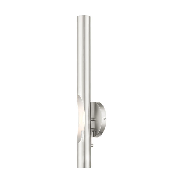 Acra Brushed Nickel One-Light ADA Wall Sconce, image 6