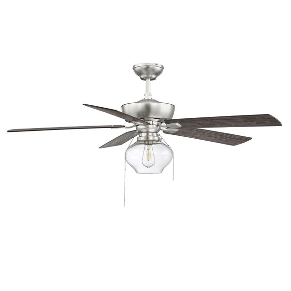Lex Brushed Nickel LED Ceiling Fan, image 4