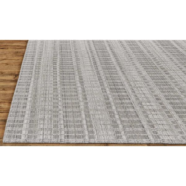 Odell Gray Silver Ivory Rectangular 3 Ft. 6 In. x 5 Ft. 6 In. Area Rug, image 6