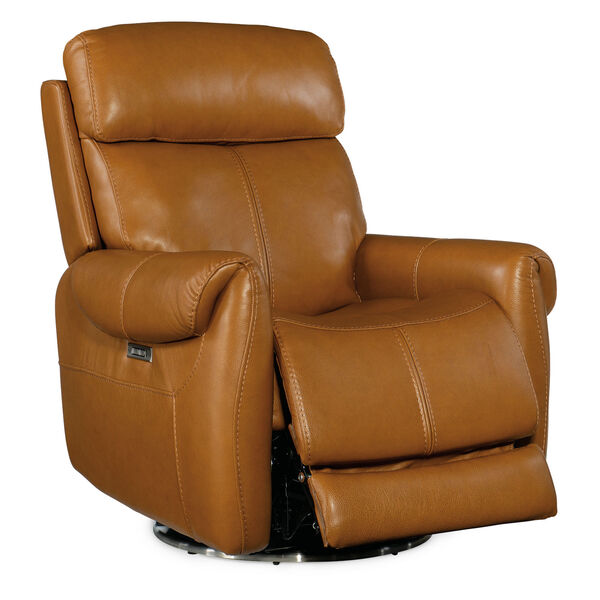 Sterling Natural Swivel Power Recliner with Power Headrest, image 4