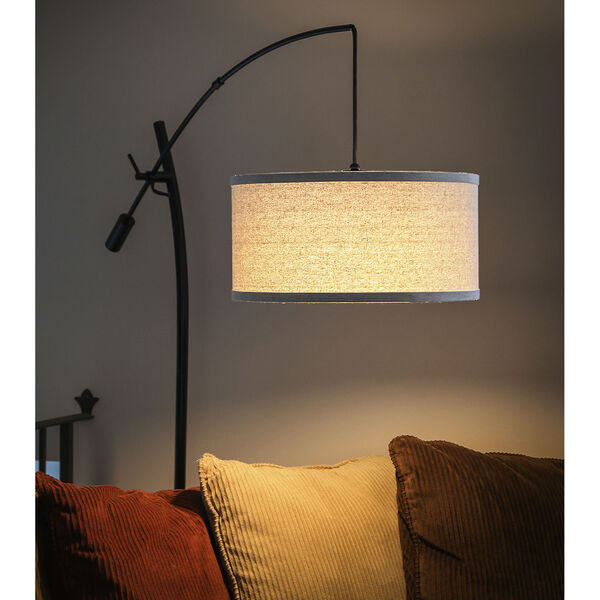 Grayson Black LED Floor Lamp, image 4