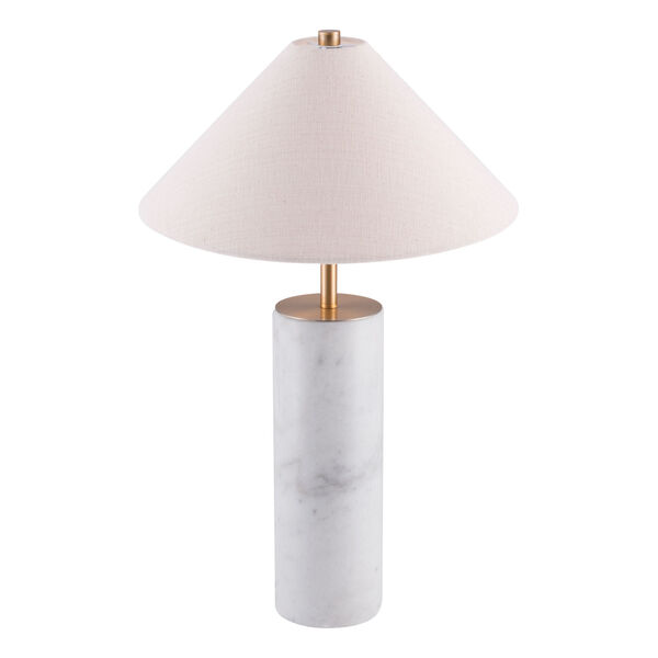 Ciara Beige and White Two-Light Table Lamp, image 5