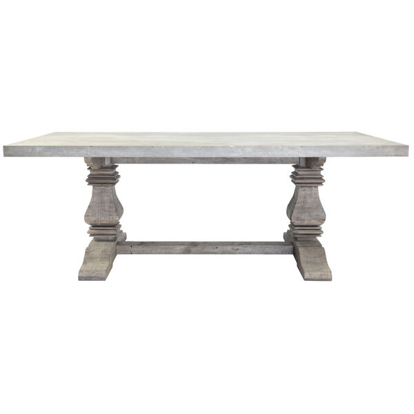 Mckee Gray and Khaki 84-Inch Dining Table, image 4