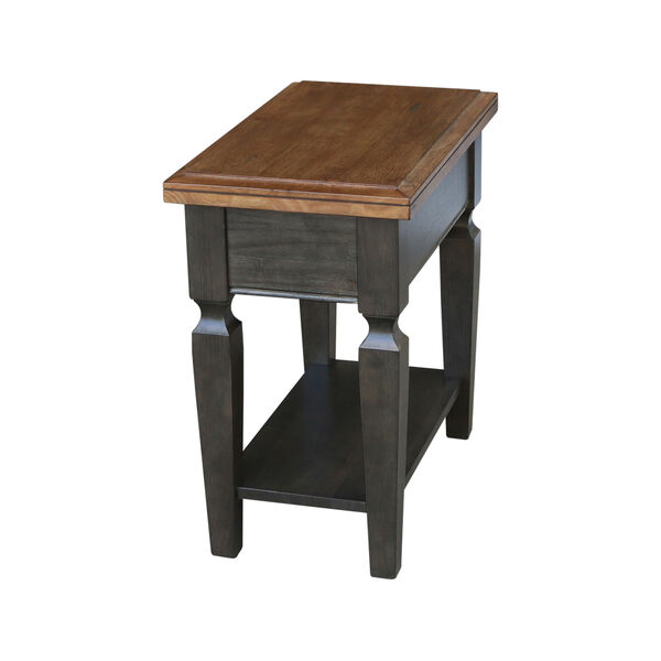 Vista Hickory and Washed Coal Side Table, image 5