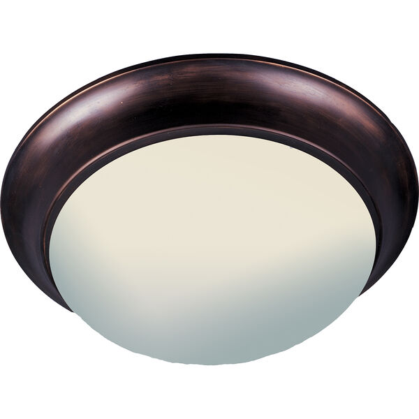 Essentials - 5850 Oil Rubbed Bronze 16-Inch LED Flush Mount, image 1
