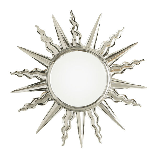 Soleil Nickel Wall Mirror, image 3