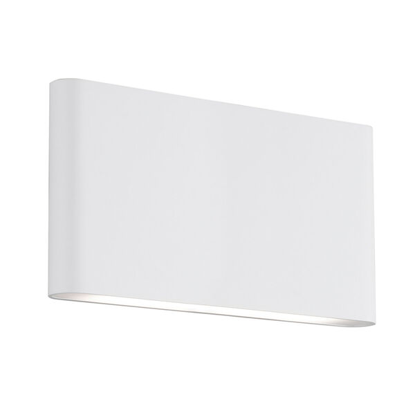 White Nine-Inch One-Light LED Sconce, image 1