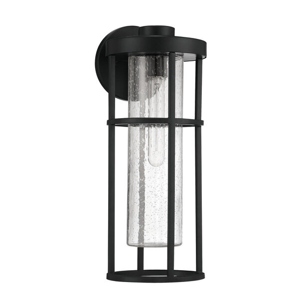 Encompass Midnight Seven-Inch One-Light Outdoor Wall Sconce, image 1