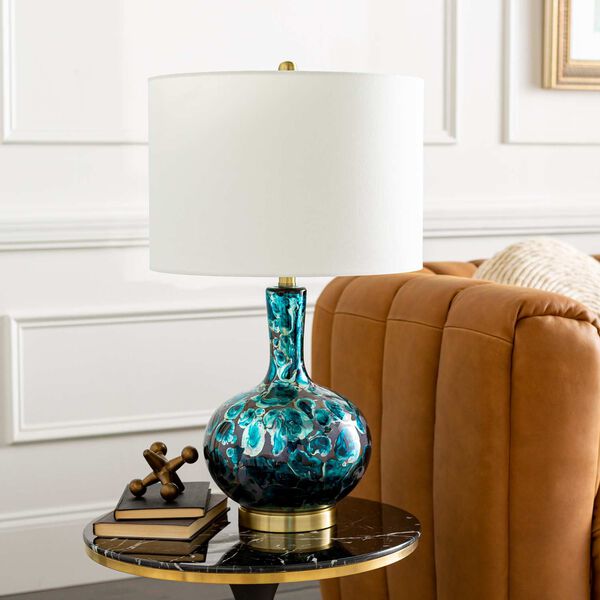 Versailles Brass One-Light Table Lamp, image 2