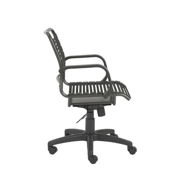 Bungie Black 25-Inch Flat Mid Back Office Chair, image 3