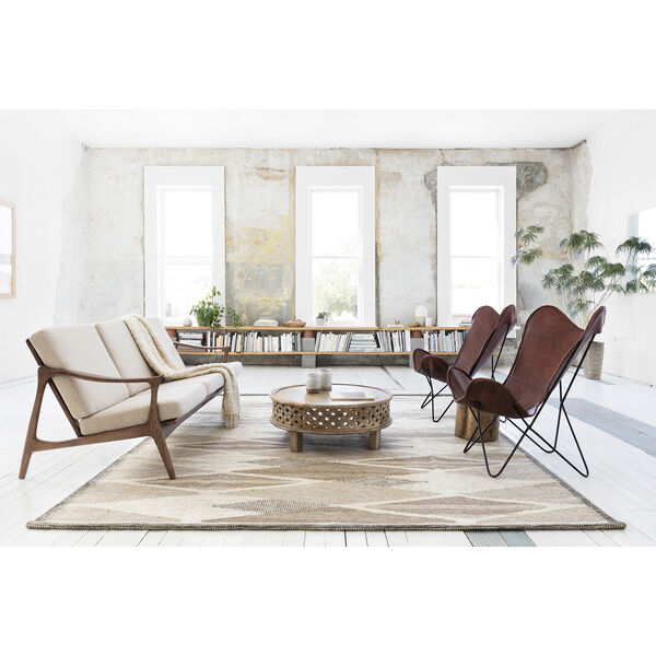 Evelina Taupe and Bark Rectangular: 9 Ft. 3 In. x 13 Ft. Rug, image 4