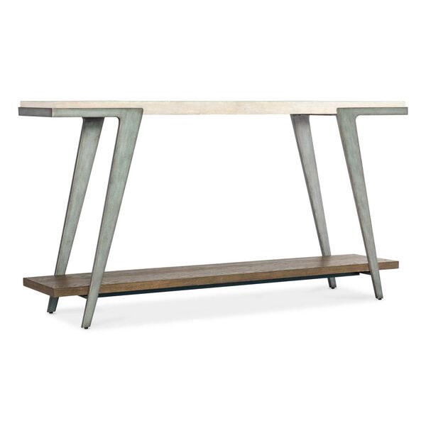 Commerce and Market Cream Boomerang Console Table, image 1