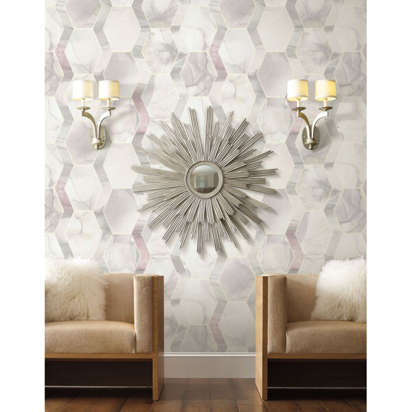Candice Olson Modern Nature 2nd Edition Purple Earthbound Wallpaper, image 1