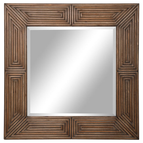 Traveler Chestnut Square Mirror, image 2
