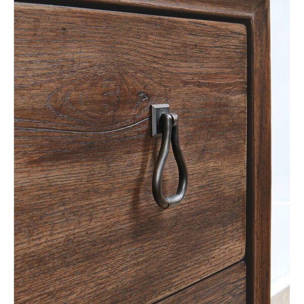 Big Sky Natural and Brushed Bronze Bachelors Chest, image 5