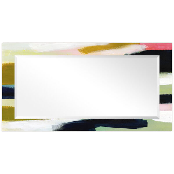 Sunder Multicolor 54 x 28-Inch Rectangular Beveled Wall Mirror, image 3