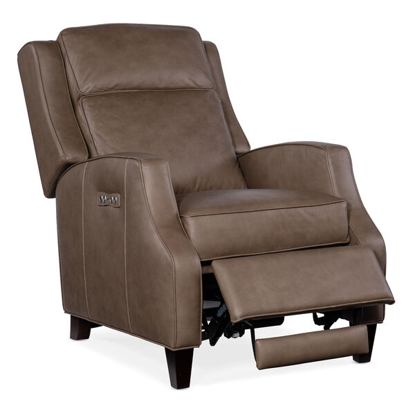 Tricia Taupe Power Recliner with Headrest, image 4