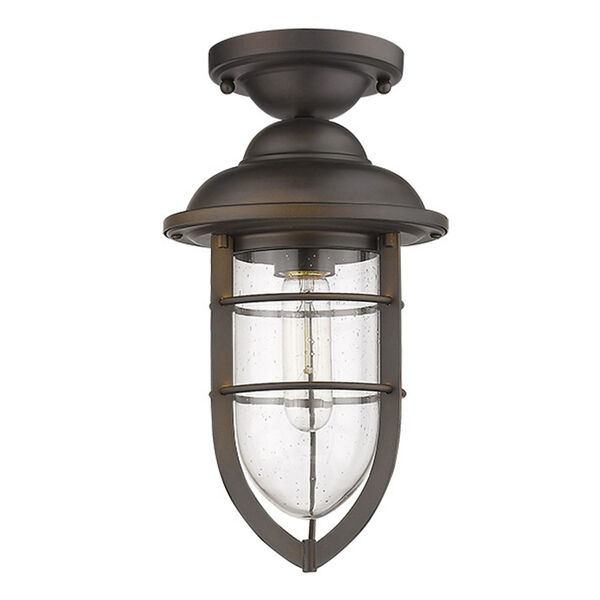 Dylan Oil Rubbed Bronze Three-Light Outdoor Hanging Pendant, image 6