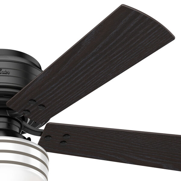 Cedar Key Matte Black 52-Inch One-Light LED Ceiling Fan, image 6