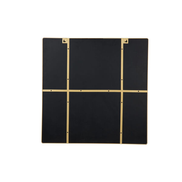 Kye Gold 30 x 30 Inch Square Wall Mirror, image 3