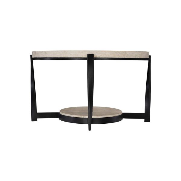 Berkshire Aged Pewter and Black 53-Inch Cocktail Table, image 5