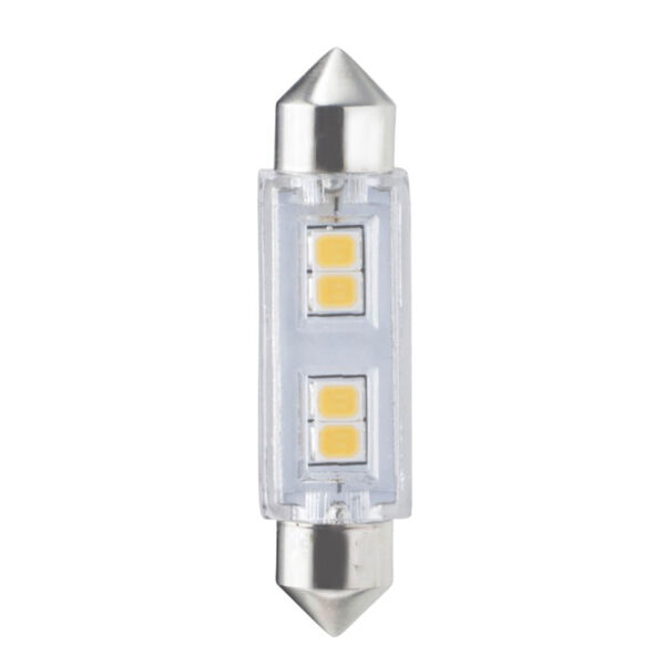 Pack of 3 Clear LED T3 20 Watt Equivalent FEST Soft White 55 Lumens Light Bulbs, image 1