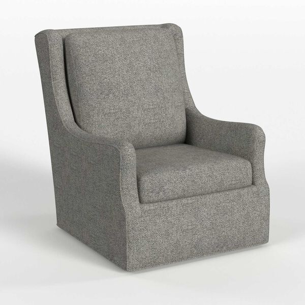 Bellamy Gray Swivel Chair, image 3