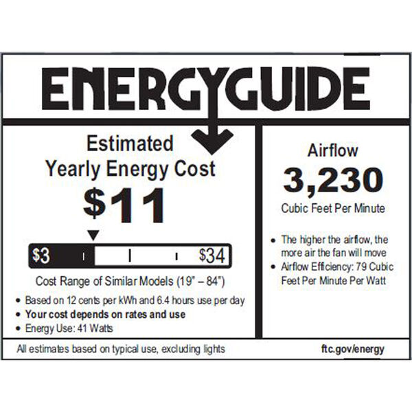 Estate Oiled Bronze Energy Star 52-Inch Ceiling Fan, image 3