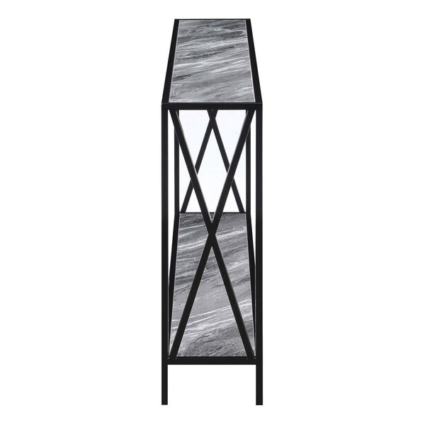 Tucson Gray and Black Console Table, image 4