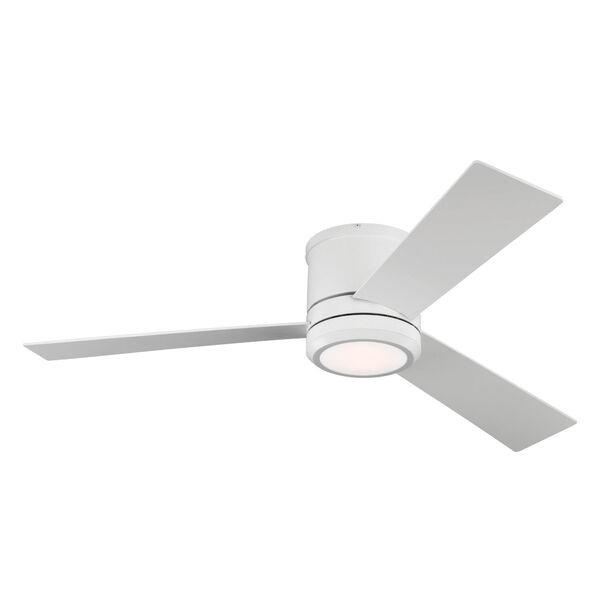 Clarity Max Matte White 56-Inch LED Ceiling Fan, image 1