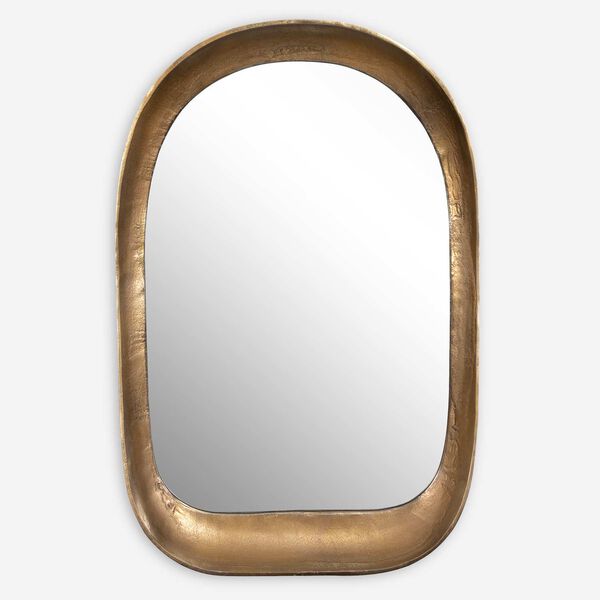 Bradano Antique Brass Wall Mirror, image 2