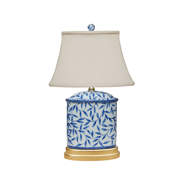 Porcelain Ware Blue and White 20-Inch One-Light Table Lamp, image 1