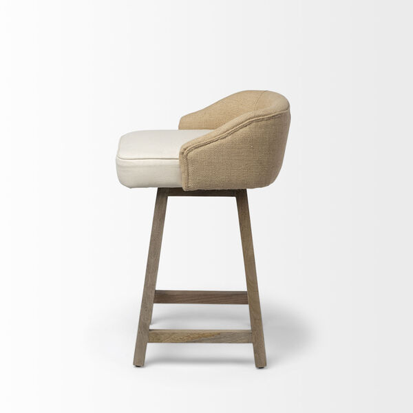 Monmouth Brown and Beige Counter Height Stool, image 3
