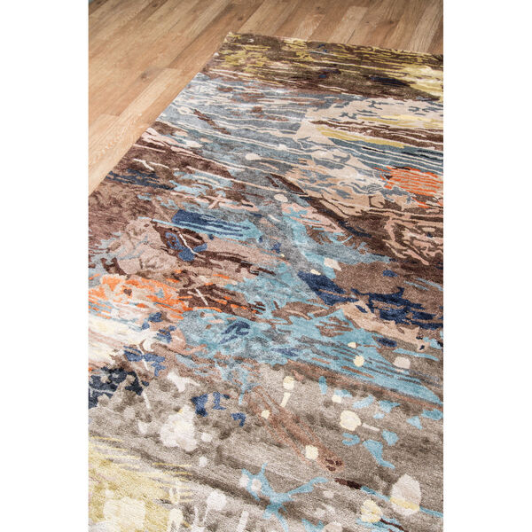 Millennia Abstract Multicolor Rectangular: 7 Ft. 6 In. x 9 Ft. 6 In. Rug, image 3