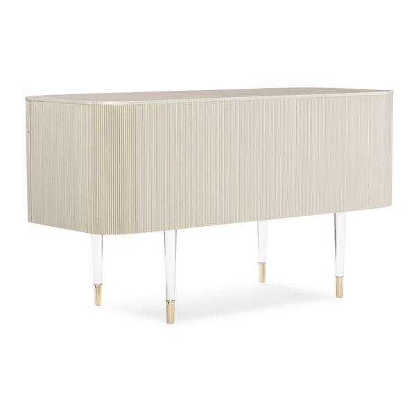 Classic Matte Pearl and Whisper of Gold Lady Love Desk, image 5