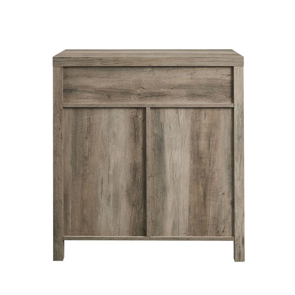 Gray and Black Accent Cabinet, image 4