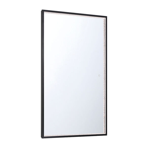 Cerissa Black 54-Inch LED Wall Mirror, image 1