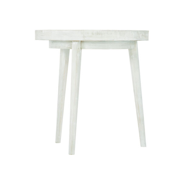 White Loft Booker Round End Table, image 3