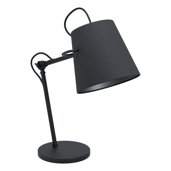 Granadillos Black One-Light Desk Lamp, image 1