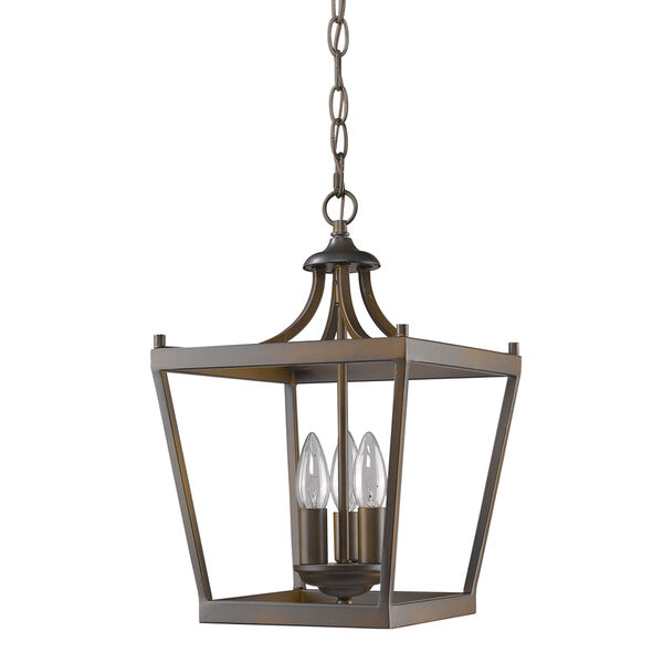 Kennedy Oil Rubbed Bronze Three-Light Chandelier, image 1