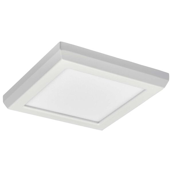 Blink Pro White Five-Inch Integrated LED Square Flush Mount, image 3