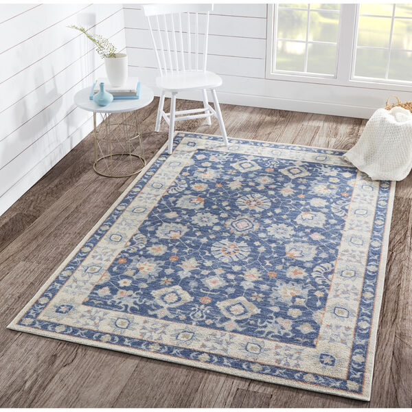 Anatolia Oriental Navy Rectangular: 7 Ft. 9 In. x 9 Ft. 10 In. Rug, image 2
