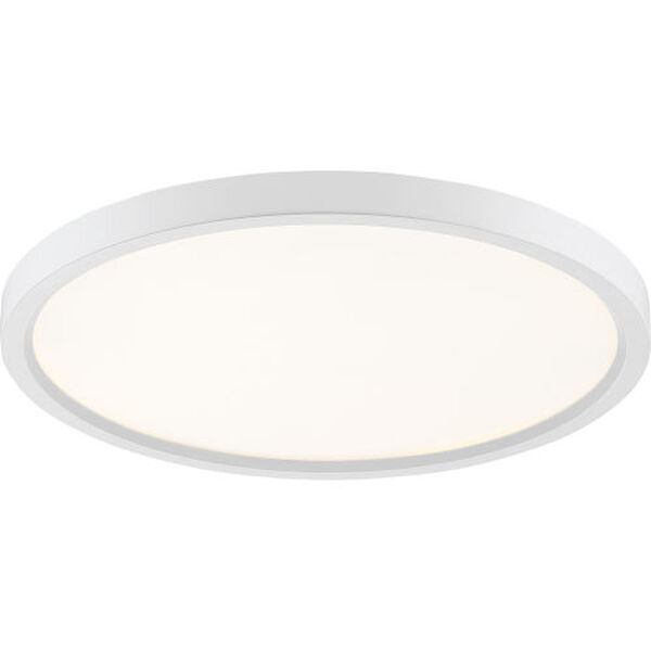 Outskirt White 15-Inch LED Flush Mount, image 3