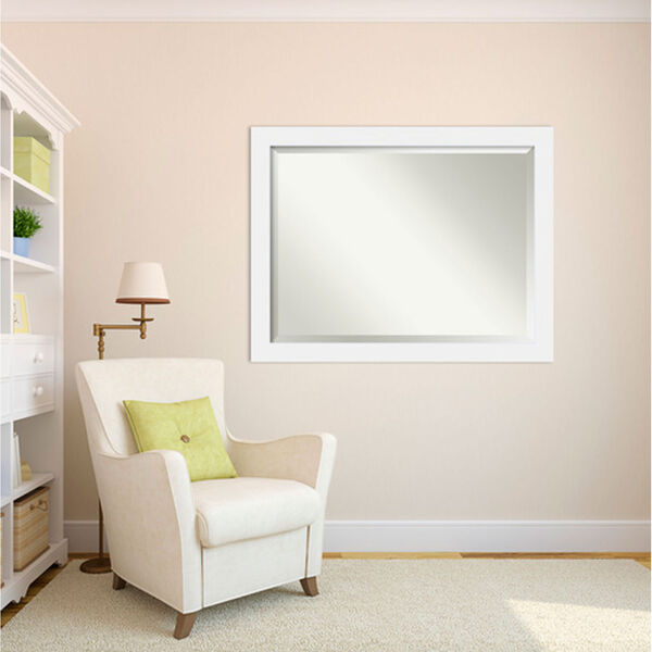 Corvino White 45 x 35 In. Wall Mirror, image 4