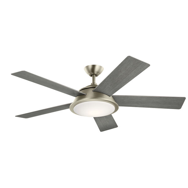 Brushed Nickel 56-Inch LED Ceiling Fan, image 2