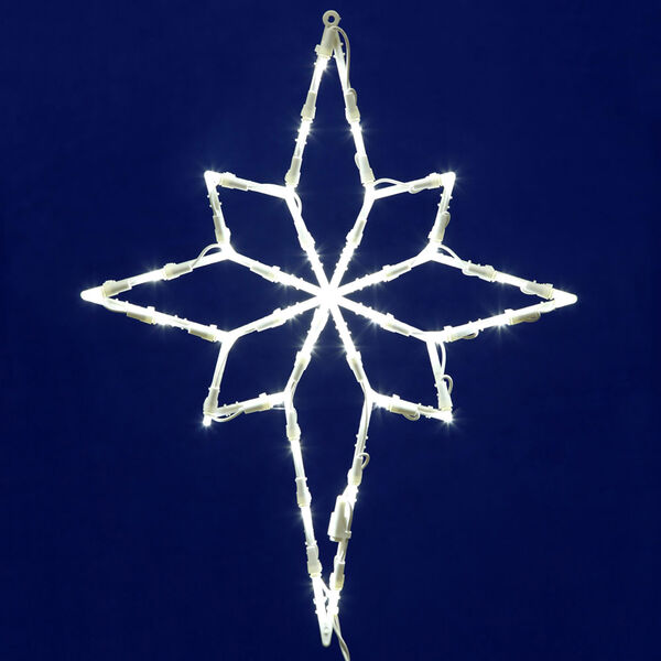 White LED Star of Bethlehem Window Decor, image 1
