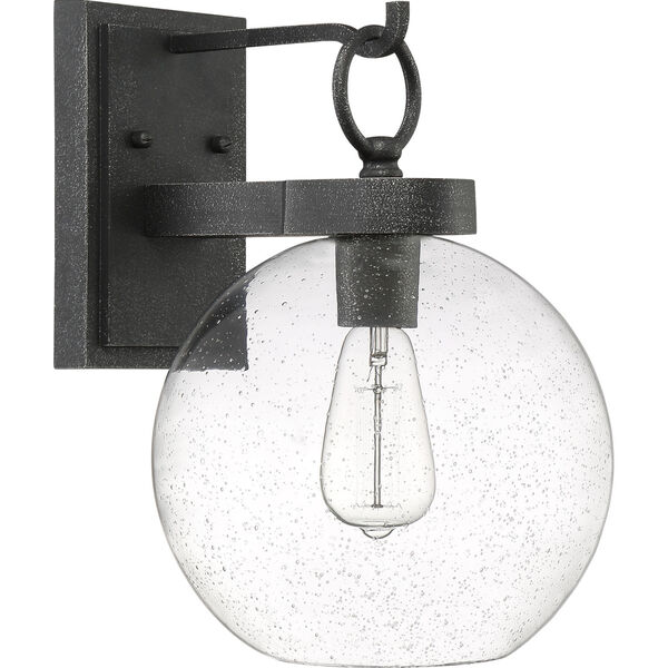 Barre Grey Ash 14-Inch One-Light Outdoor Lantern with Clear Seedy Glass, image 6
