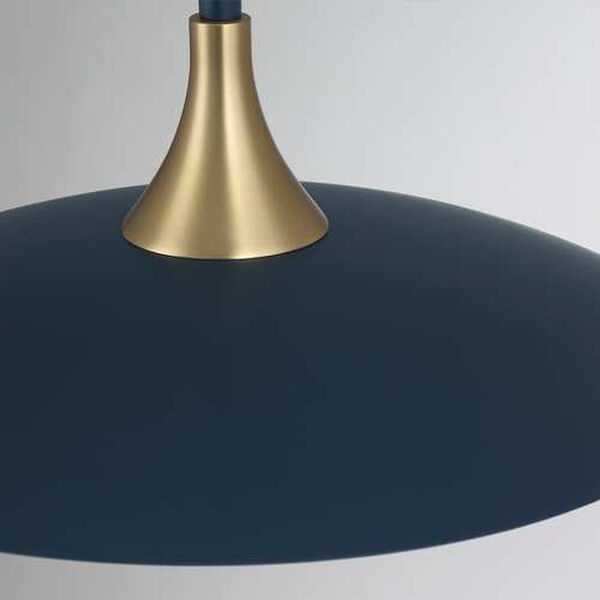 Welsh Blue Black LED Pendant, image 4
