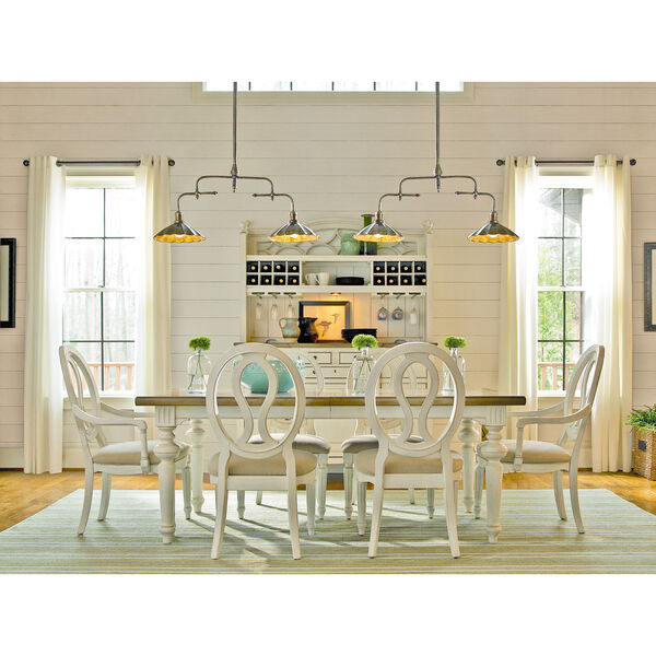 Summer Hill White Dining Table, image 2